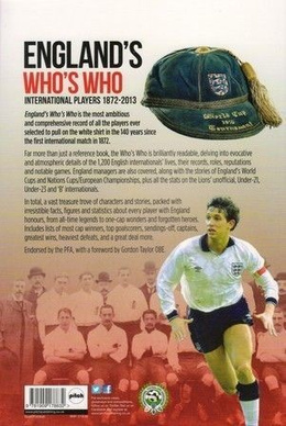 England's Who's Who. International Players 1872-2013